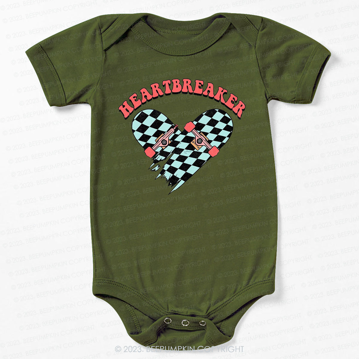 Heart Breaker Valentines Day Bodysuit For Baby
