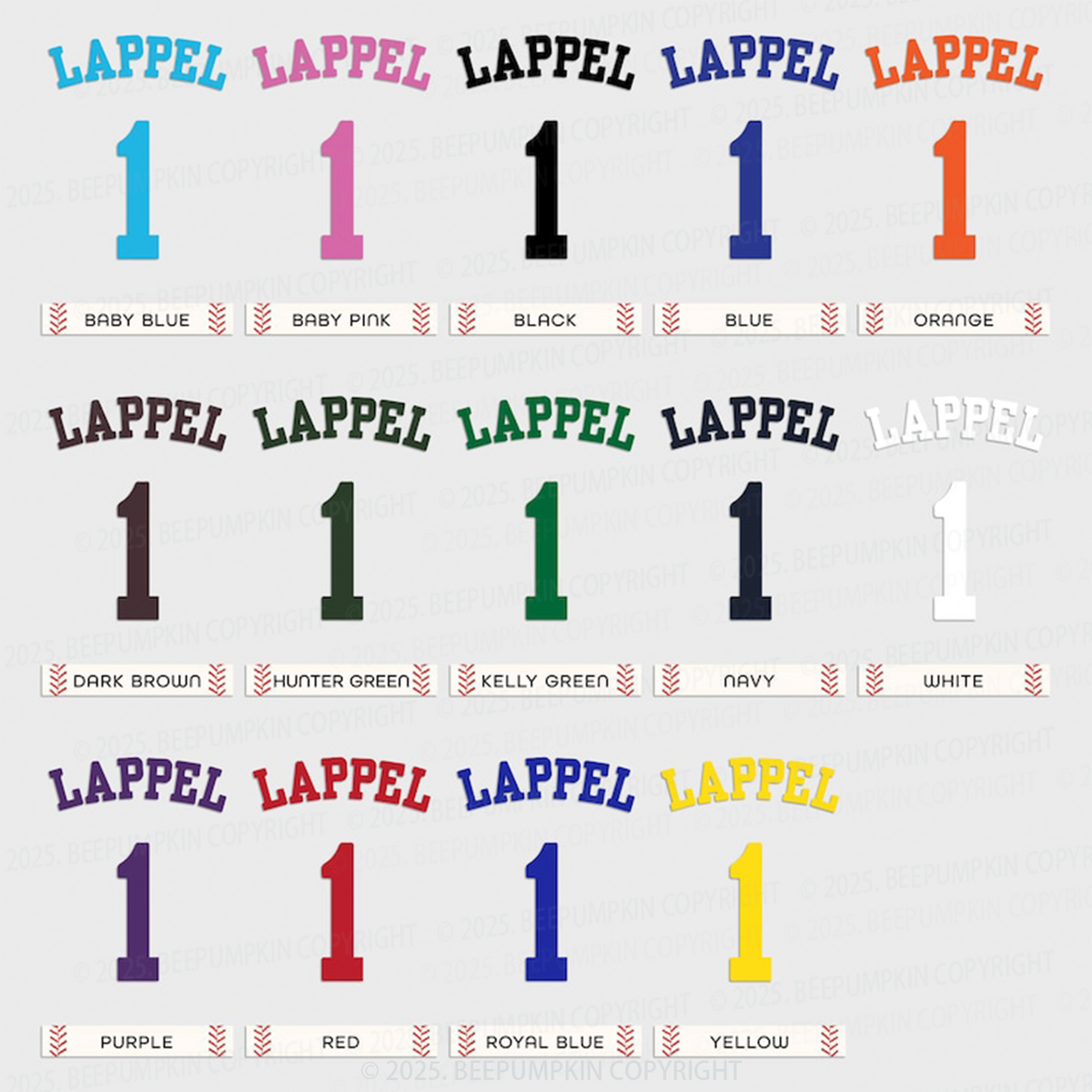 Personalized Pinstripe Jersey Toddler&Kid's Baseball Jersey Beepumpkin