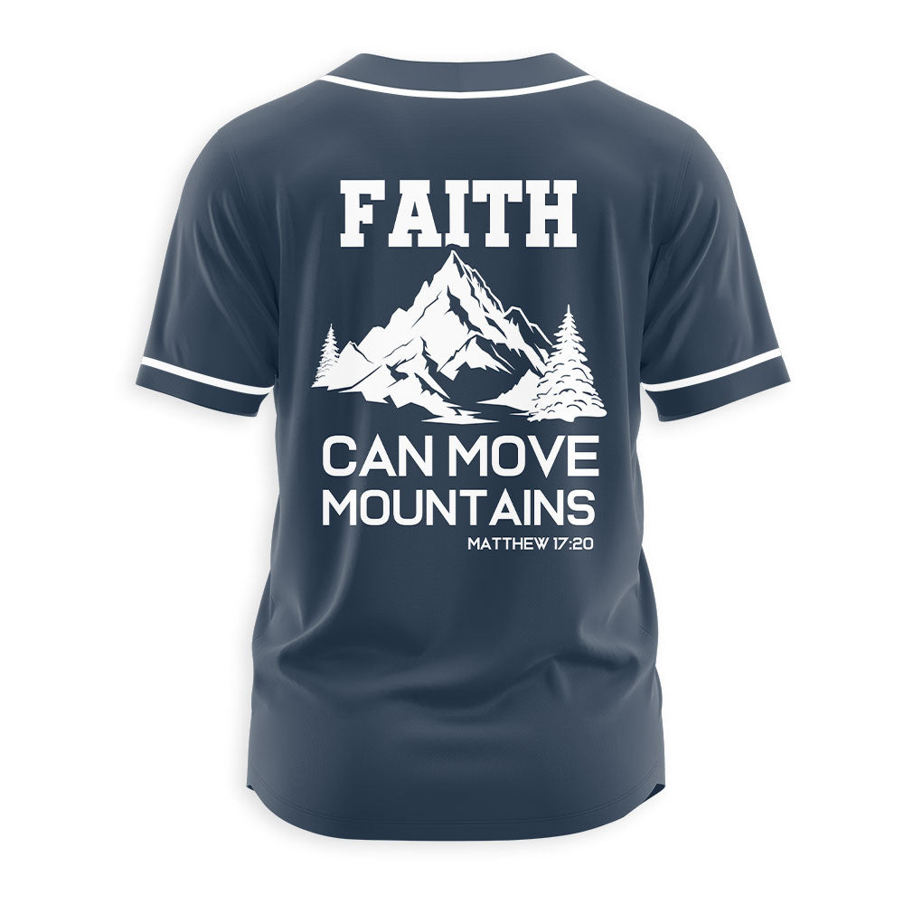 Don't Stop Praying Christian Baseball Jersey