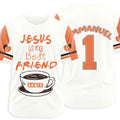 Jesus Is My Best Friend Christian Baseball Jersey